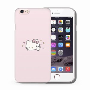 Hello Kitty KK5 Phone Case Cover For Apple iPhone 5 SE 2020 2022 6 7 8 X Xs XR MaX PLuS Models Japan Japanese Kitty White Cartoon Character 2