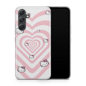 ハローキティ KK3 携帯ケース カバー Samsung A14 A15 A16 A17 A25 A26 A33 A34 A35 A36 A53 A54 A55 A56 A72 A73 + その他機種対応 日本製 キティ ホワイト 2
