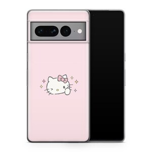 Hello Kitty KK5 Phone Case Cover For Google Pixel 6 6A 7 7A 8 8A 9 9A 10 Pro XL Models Japan Japanese Kitty White Cartoon Character Kitten 2