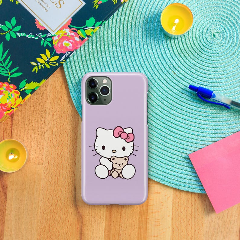 Hello Kitty KK1 Phone Case For Apple iPhone 11 12 13 14 15 16 e 17 Air PRO Plus Mini Max Japan Japanese Kitty White Cartoon Charact Kitten image 4