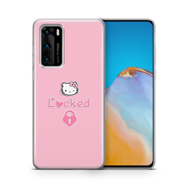 Hallo Kitty KK5 Telefon Fall Abdeckung Für Huawei P9 P10 P20 P30 P40 Lite PRO Plus LG G5 G6 Modell Japan Japanische Kitty Weiß Cartoon Charakter Katze 1