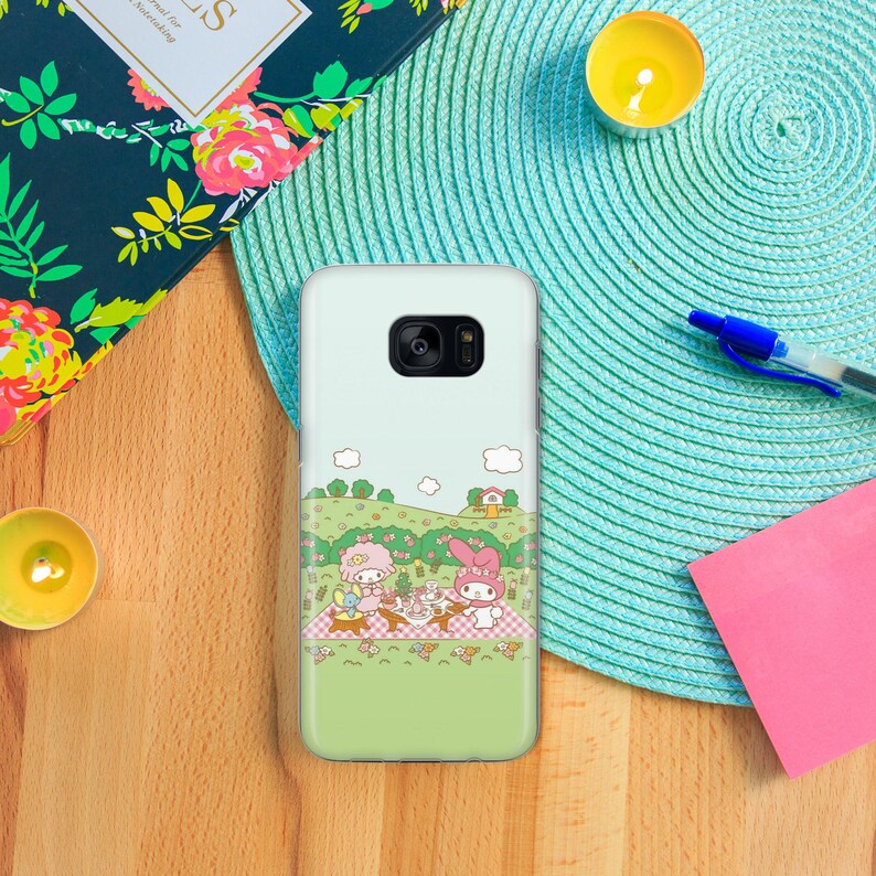 Hello Kitty KK4 Phone Case Cover For Samsung Galaxy S5 S6 S7 S8 S9 Edge Plus LTE NEO Models Japan Japanese Kitty White Cartoon Character Cat image 6