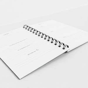 A5 Travel Journal Planner, Mount Bromo Campfire Cover, Spiral Bound (120 Pages) image 3