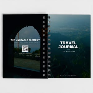 Zhangjiajie Travel Journal A5, China Photo Cover Notebook, Trip Planner, Gift for Travelers image 2