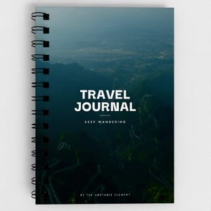 Zhangjiajie Travel Journal A5, China Photo Cover Notebook, Trip Planner, Gift for Travelers image 1