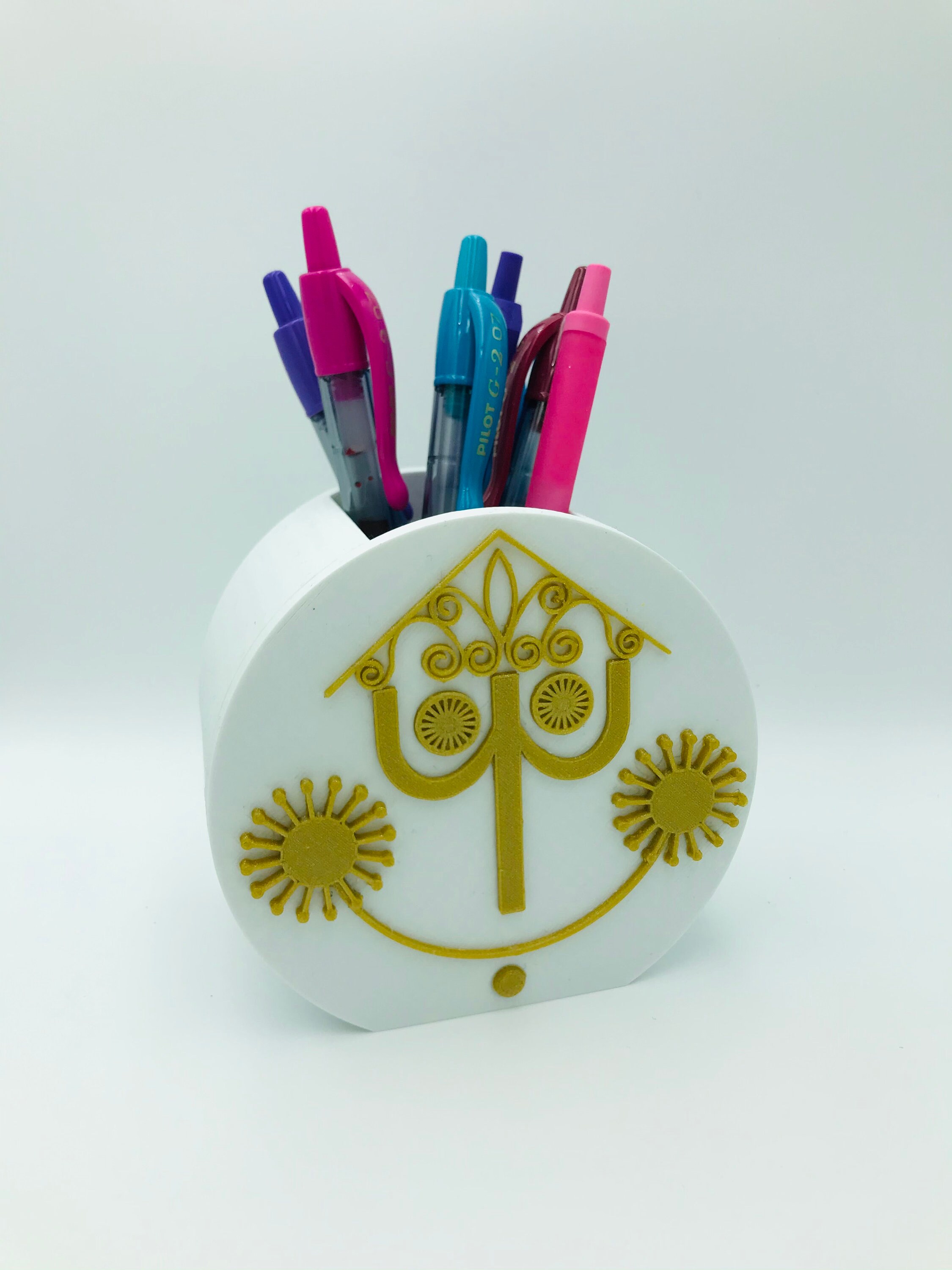 It's a Small World Clock Face 3D Printed Disney Pen and | Etsy