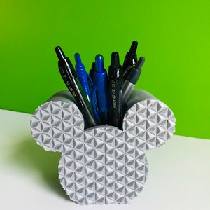 Mickey Spaceship Earth 3D Printed Epcot Disney Desk Set for desk, work, office, dorm image 3