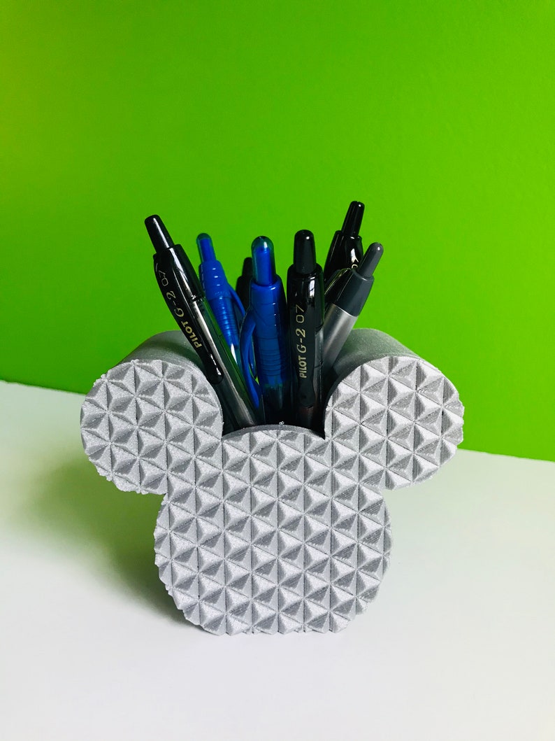 Mickey Spaceship Earth 3D Printed Epcot Disney Desk Set for desk, work, office, dorm image 3