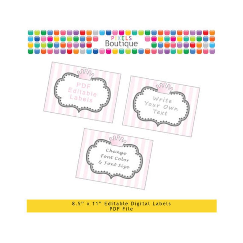 Pdf Editable Pink Grey Princess s Stickers Labels Buffet Or Food Cards Favor s Printable 3 5 X 2 5 Labels No 0 Paper Paper Party Supplies Jan Takayama Com Pdf Editable Pink Grey Princess s Stickers Labels Buffet Or Food Cards Favor s Printable 3 5 X 2 5 Labels No 0 Paper Paper Party Supplies Jan Takayama Com