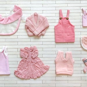 Missyo - Clearance SALE! SET M for Blythe doll - doll dress outfits Hoodie Hat Scarf Shorts Long T shirt Sleeves