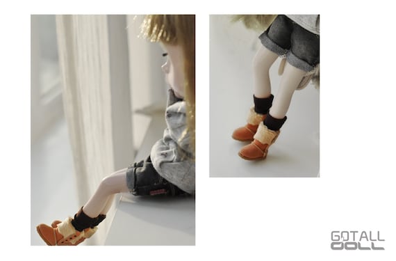 Honey GOTALL doll Buckles Long Boots for Blythe Momoko doll doll shoes