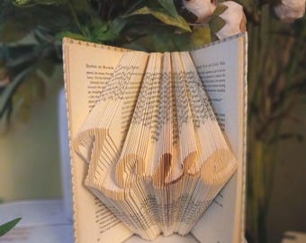 Custom Folded Book Art, Personalized for You