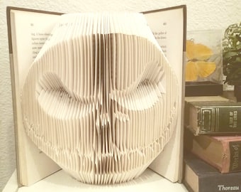 Folded Book - Character Skull - Halloween - Goth - Cool