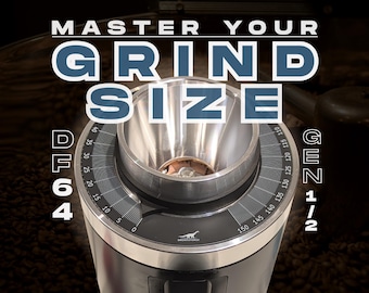 Zeiger + Ziffernblatt Upgrade Set - DF64 Gen 1 Gen 2 – Nullpunkt einstellbar, Mahlgrad präzise wiederfinden, DF64 Mods, Grinder Accessories