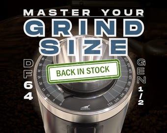 Zeiger + Ziffernblatt Upgrade Set - DF64 Gen 1 Gen 2 – Nullpunkt einstellbar, Mahlgrad präzise wiederfinden, DF64 Mods, Grinder Accessories