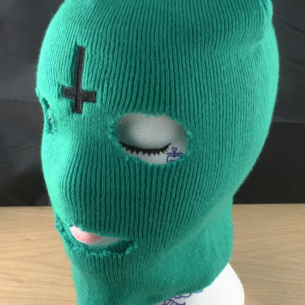 Ofwgkta Odd Future Tyler The Creator - Ski Mask - Balaclava With Professionally Embroidered Cross