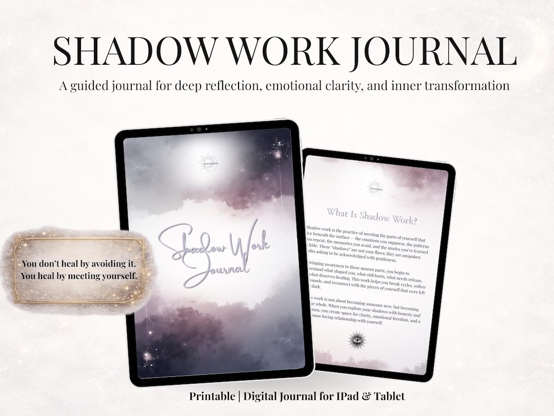 Shadow Journal.pdf Shadow Work Journal PDF | Guided Prompts for Healing, Self-reflection ...