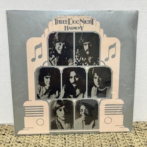 1971 Three Dog Night “Harmony” Vinyl Album Record