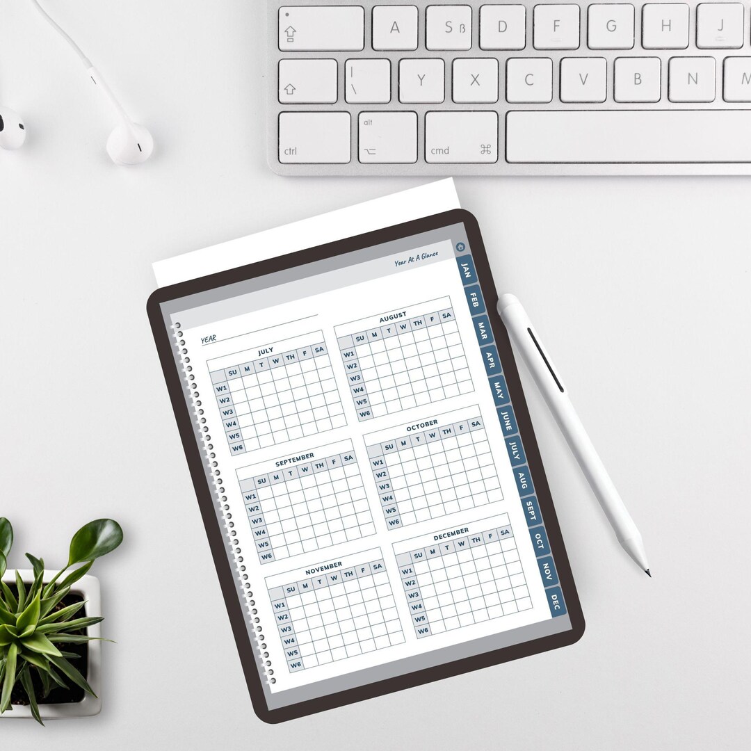 Ultimate All-in-one Life Planner | 56 Pages Daily Weekly Monthly | Goal ...