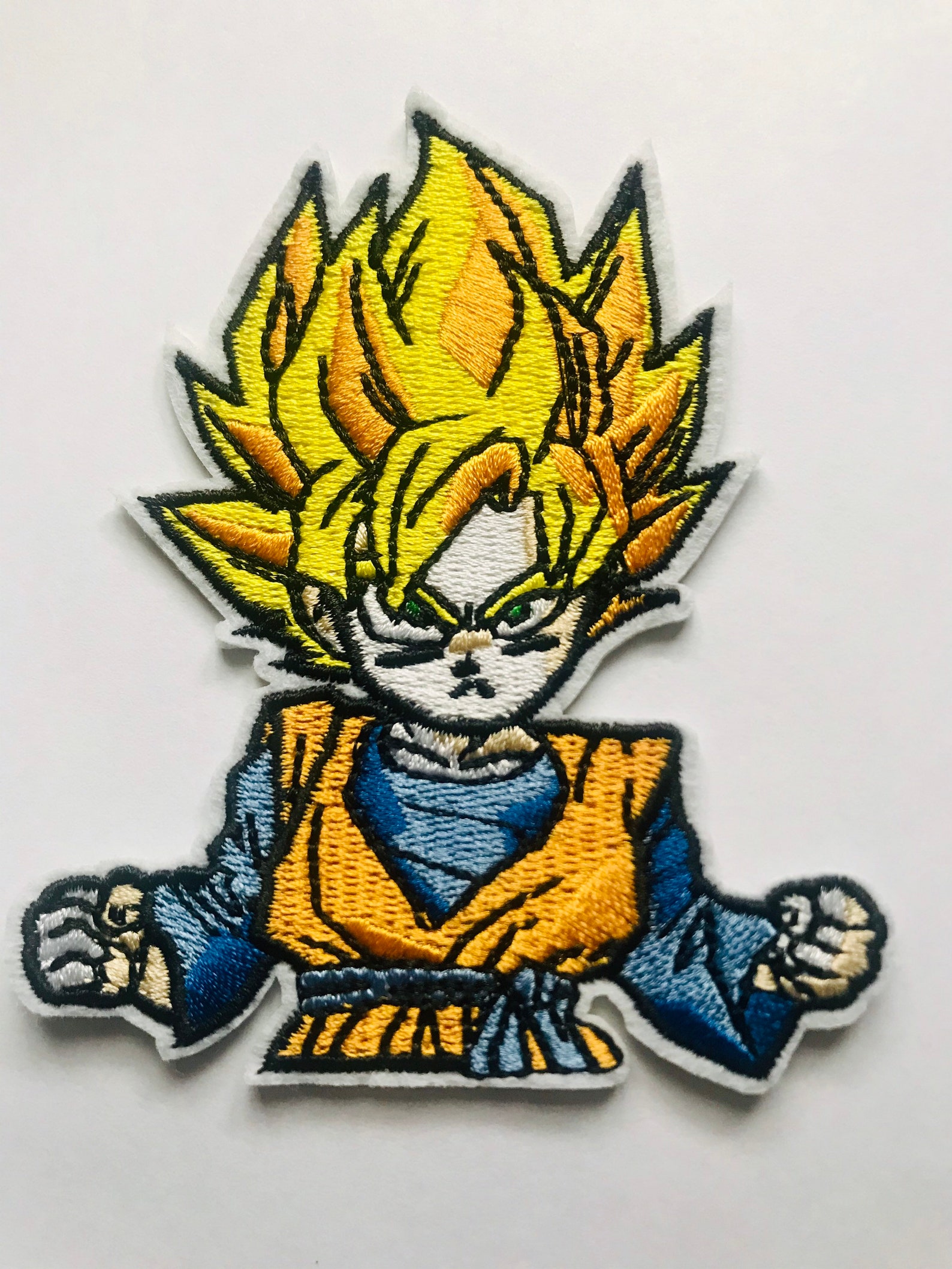 One Dragon Ball z iron on patches badge pin Gohan Goku Cat Etsy