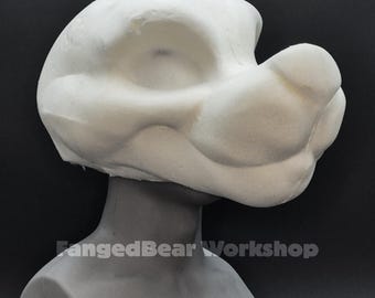 Canine Cartoon - Fursuit Head Foam Base