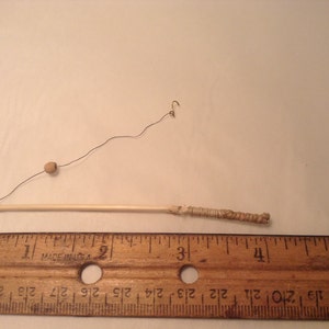 Ecomeon Dollhouse Fishing Rod 1:12 Retro Beautiful Vivid Mini Dollhouse...