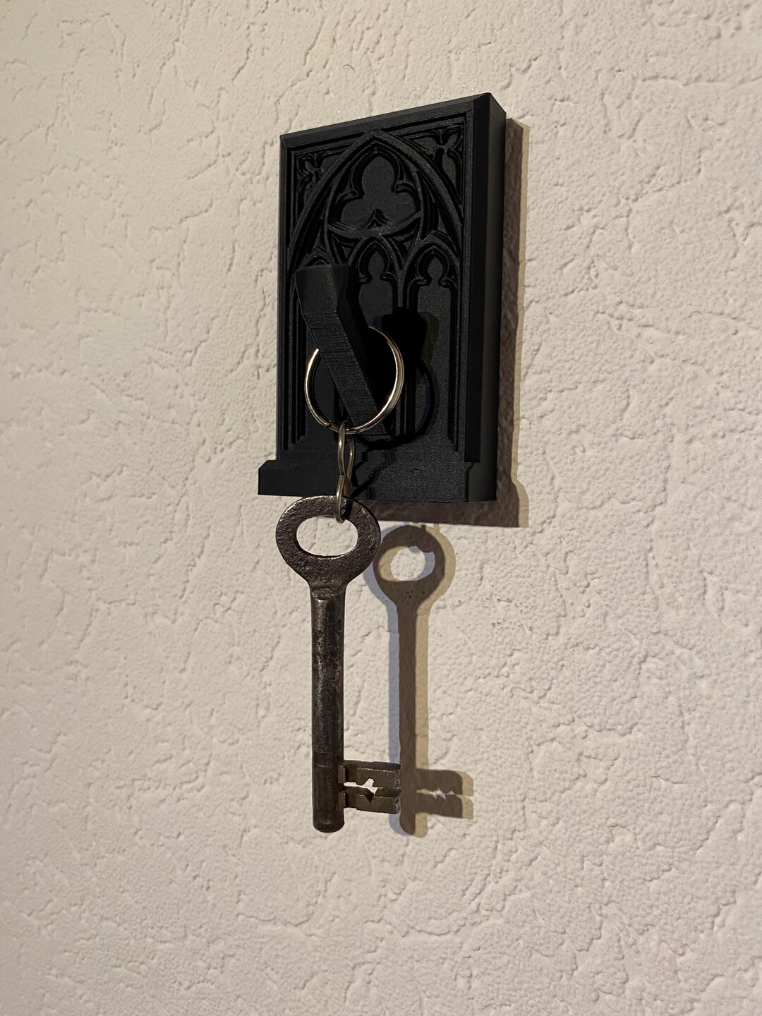 Gothic Wall Hook – Cathedral Design – 3D Printed – Key and Coat Hook ...