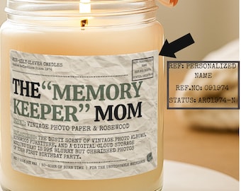 Velas personalizadas divertidas con humor para mamá, regalo para el Día de la Madre, velas decorativas perfumadas para escritorio, regalos para mamás y familia.