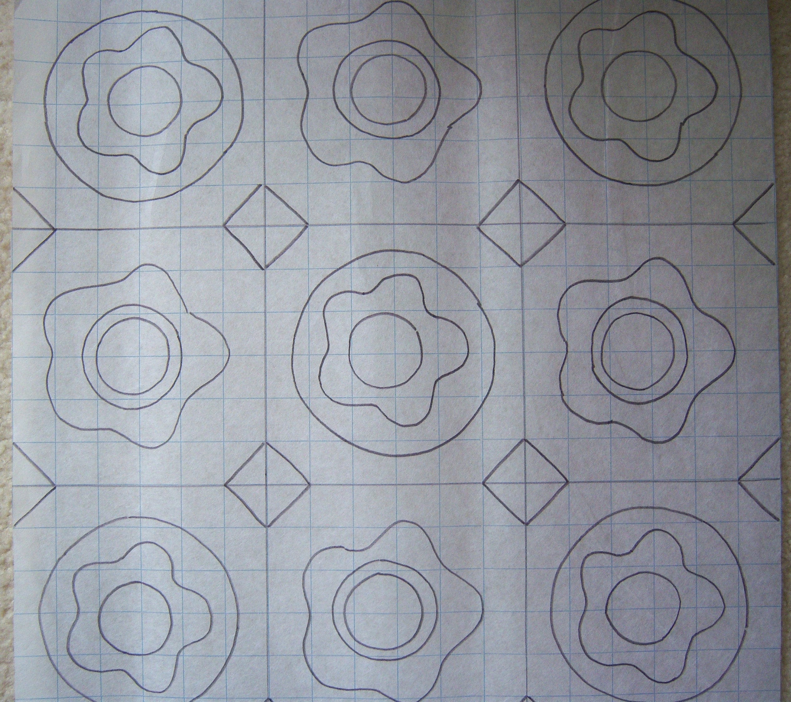 Newpretty Posies-rug Hooking Pattern - Etsy