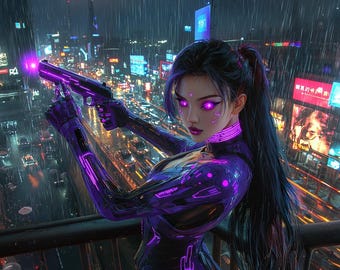 Valorant Reyna Neon Wallpaper 5er Pack | 4K Gaming Art (Digitaler Download)