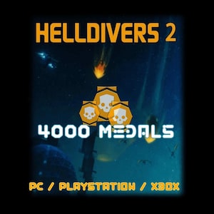 HELLDIVERS 2 | 4000 Medaillen + 4800 Muster + | 100% sicher