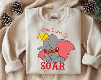 Dumbo Disney Sublimation Design | Dumbo T-shirt | Trendy PNG | Transparent Background | DTF | Tote Bag | Instant download