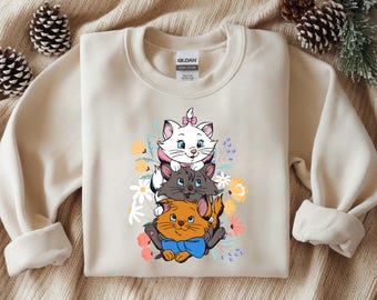Aristocats Disney Sublimation Design | Aristocats T-shirt | Trendy PNG | Transparent Background | DTF | Tote Bag | Instant download