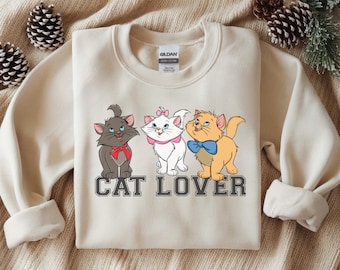 Aristocats T-shirt Design | Cat Lover PNG (Digital Download) | Transparent background | Trendy PNG