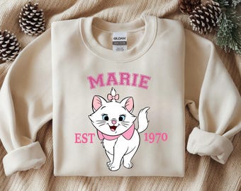 Marie Cat Aristocats Sublimation Design | Trendy PNG (Instant Download)