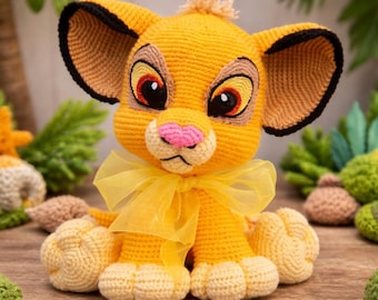 Simba Crochet Pattern | Lion King Amigurumi PDF