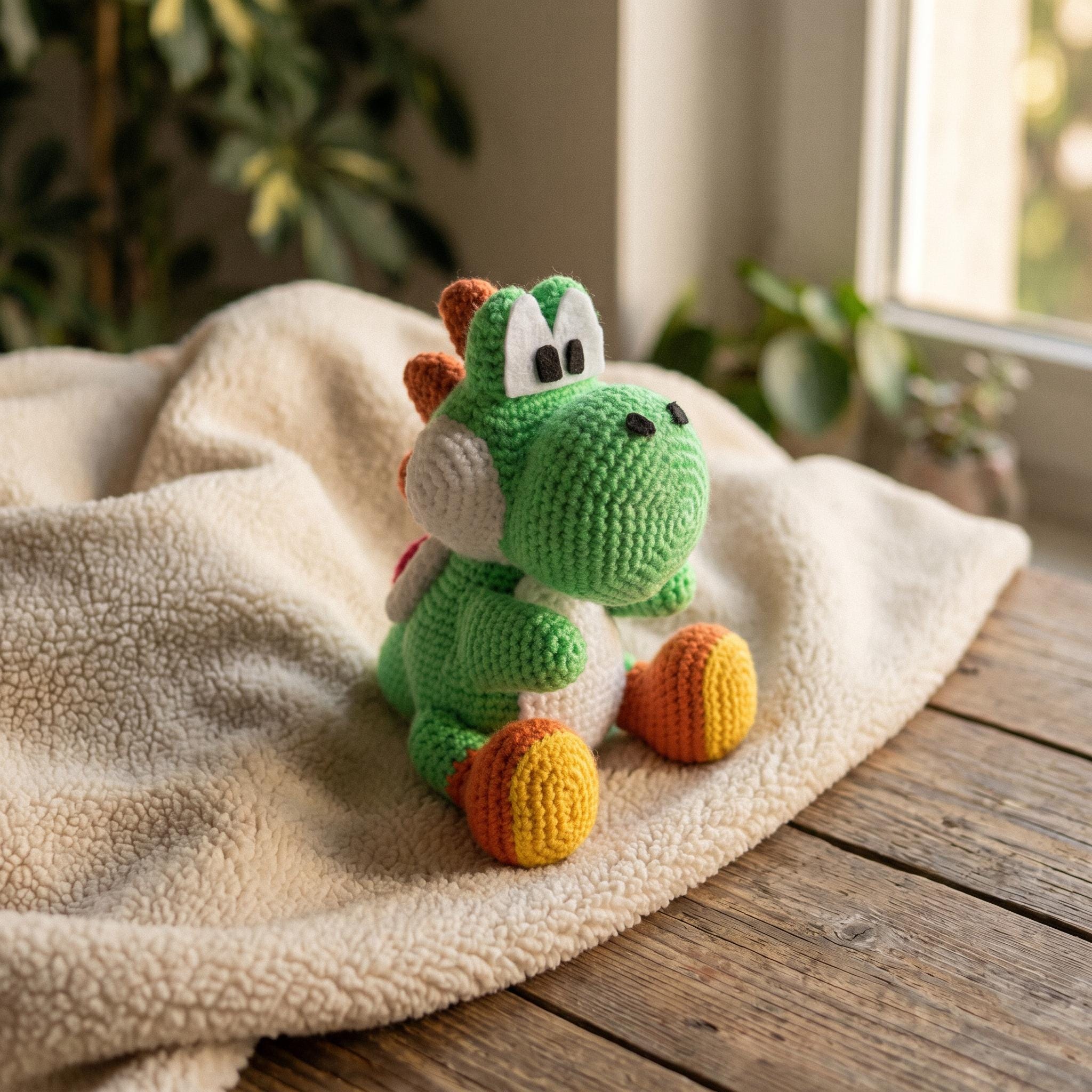 Yoshi Crochet Pattern PDF | Nintendo Mario Dinosaur Amigurumi 17cm ...