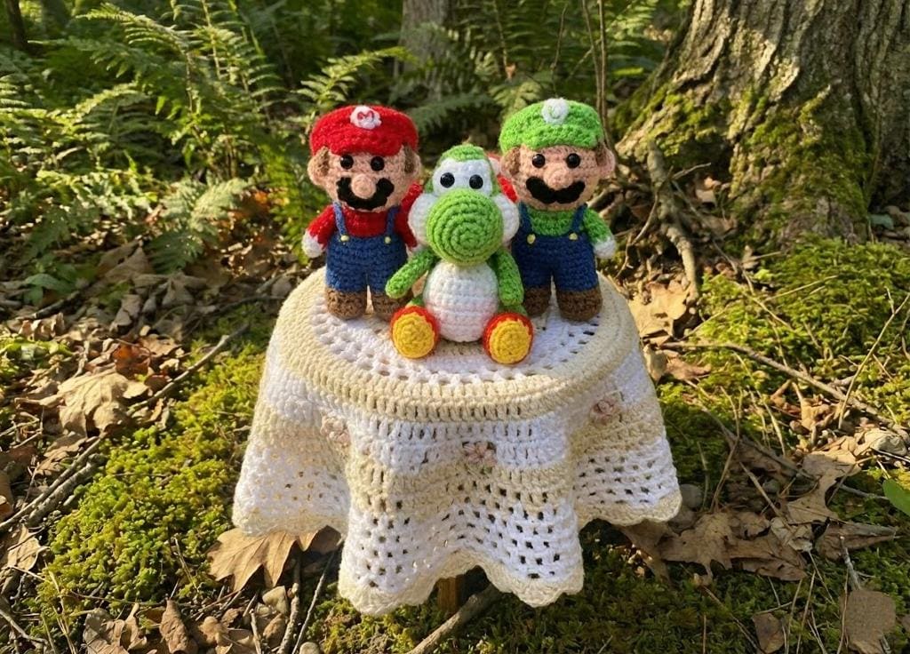3in1 Mario Luigi Yoshi Crochet Pattern Bundle PDF | Super Mario Bros ...