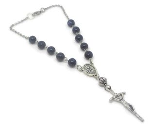 Bluestone Car Rosary