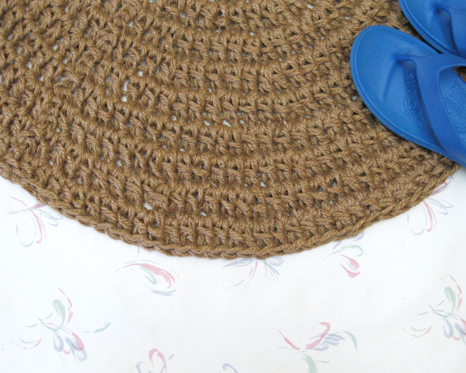 Buy Custom Round Thick Jute Rug Made to Order Rug Natural Online in