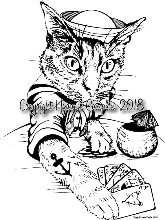 Navy Sailor Coloring Page Coloring Pages