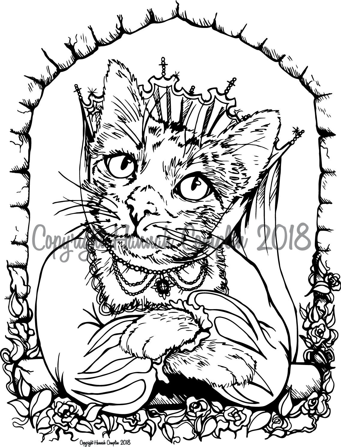44 Collections Cat Coloring Pages Realistic  Latest