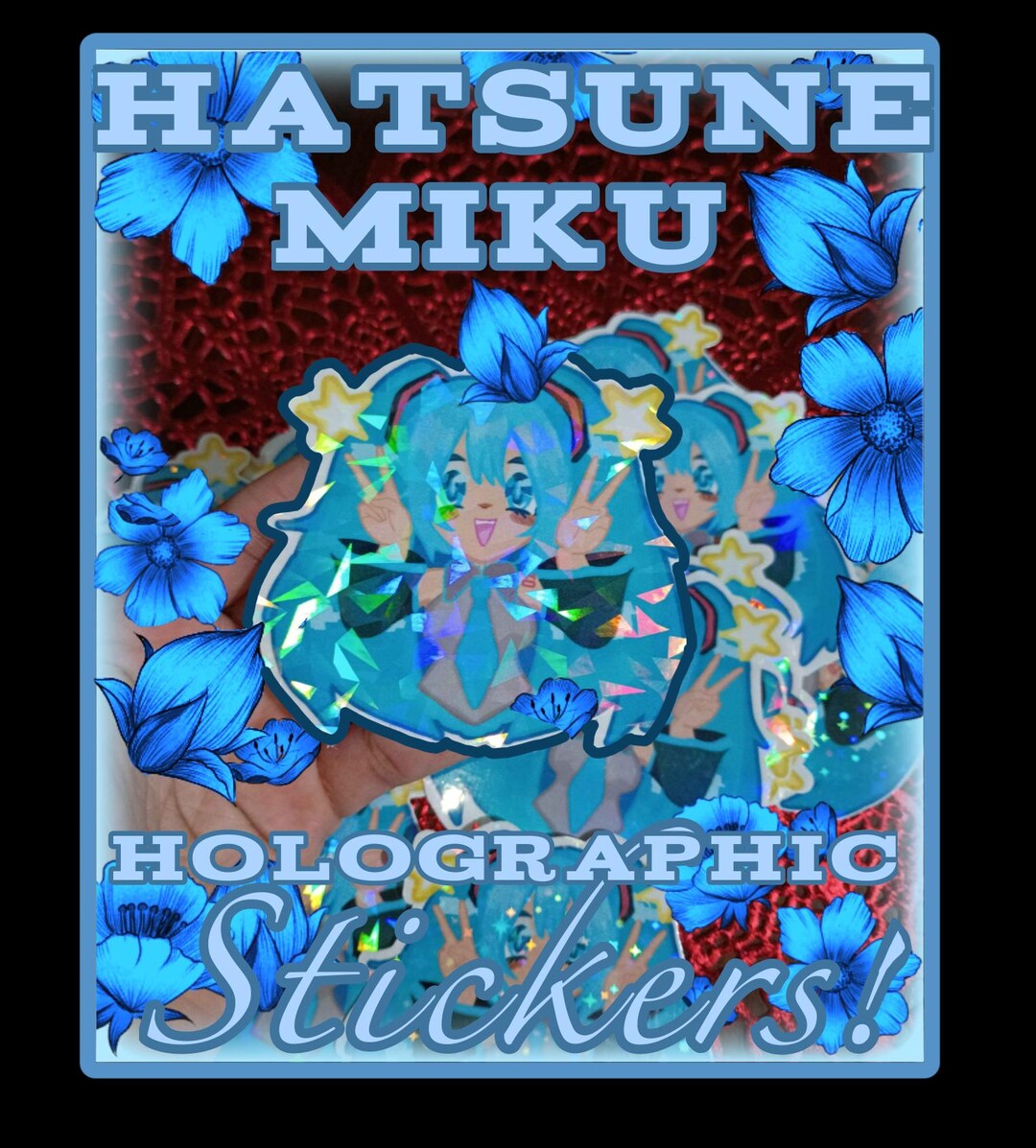 Miku Sorry Sticker Hatsune Miku Sticker! for Vocaloid Fans and Anime Collectors! - Etsy