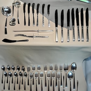 Towle Craftsman Sterling Silver Flatware 55pcs. NO monogram