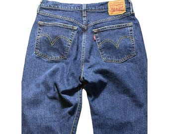 Sz 23 Vintage Katharine Hamnett London Jeans per Tiny Women's Side