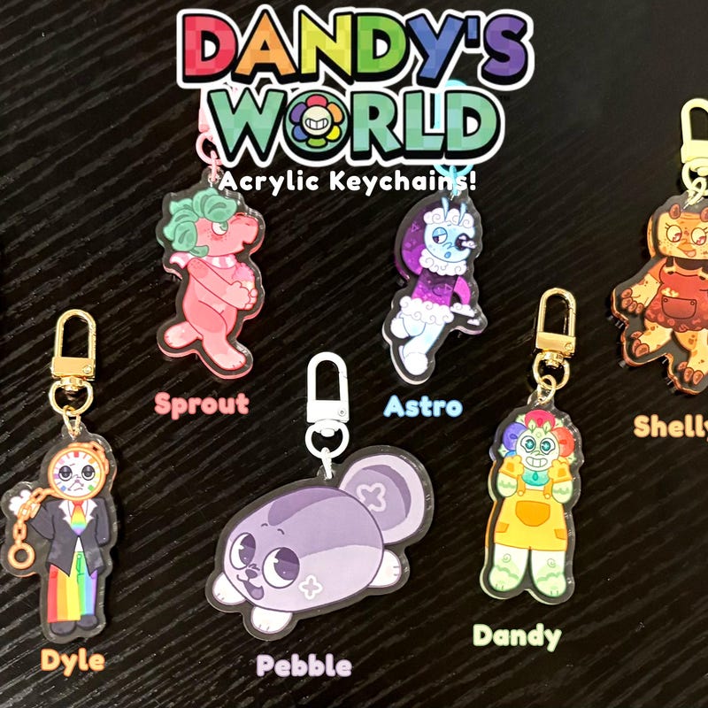 Sprout Keychain - Etsy