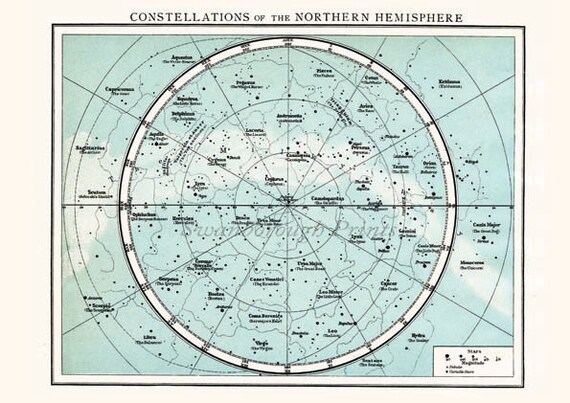 Sky Chart Northern Hemisphere