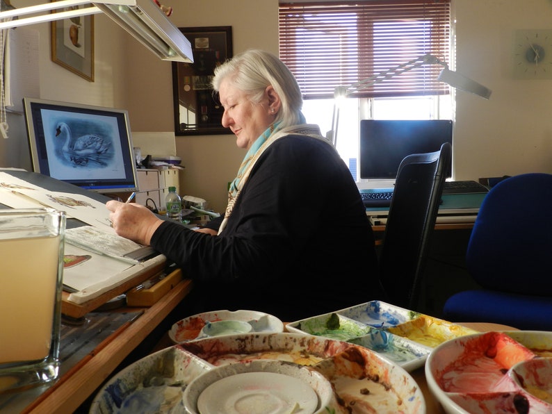 Roman God Neptune Coastal Home Print. Roman God of all Seas image 5