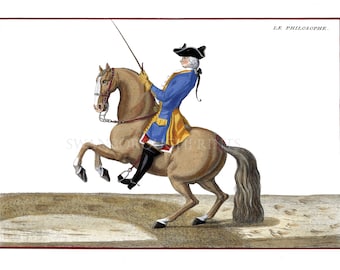 Horse Dressage Wall Art Print. Horse Riding Print. Dressage School Wall Decor. Home Decor. Horse Picture Watercoloured Art Work Poster