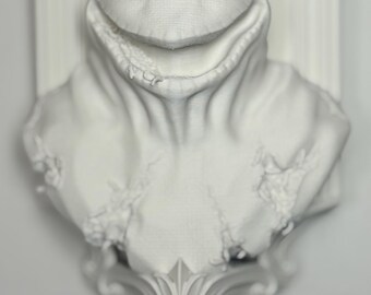 Mensola da parete galleggiante tipo Oogie Boogie di Nightmare Before Christmas, 6x5 cm, oggetto da collezione - Nuova e disponibile in diversi colori